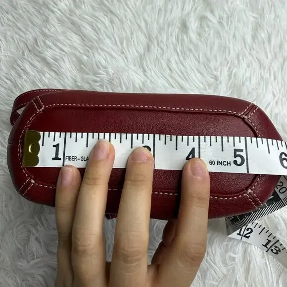 Vintage COACH y2k  Red Demi Legacy Mini Duffle bag - Picture 14 of 14